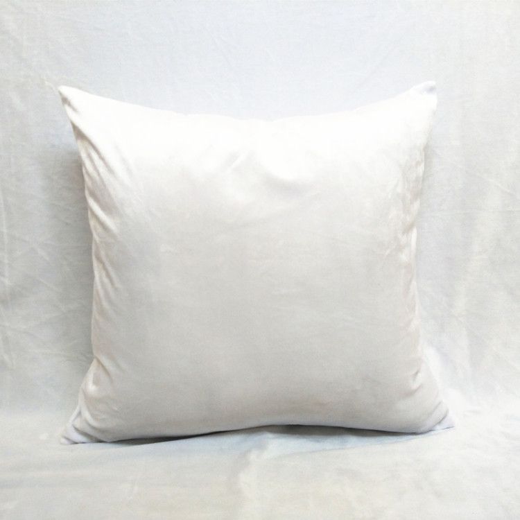 Diy Blank Pillow Cover Square Throw Pillow Back Cushion Cases For Print Wholesale White Pillow ...